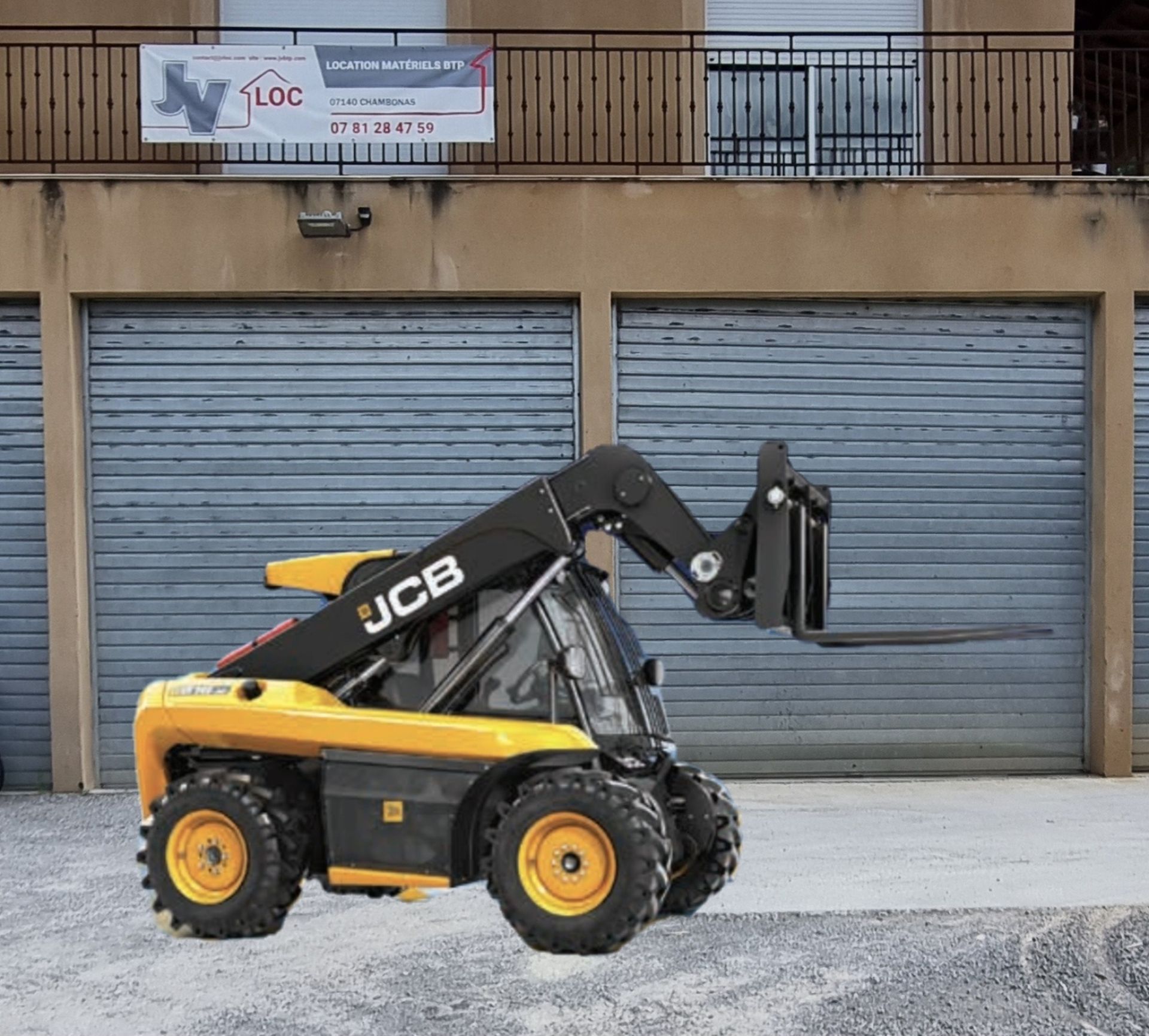 Chariot télescopique JCB 4M